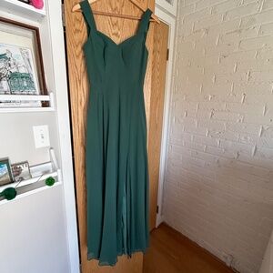 Green wedding guest dress - Azazie Julie